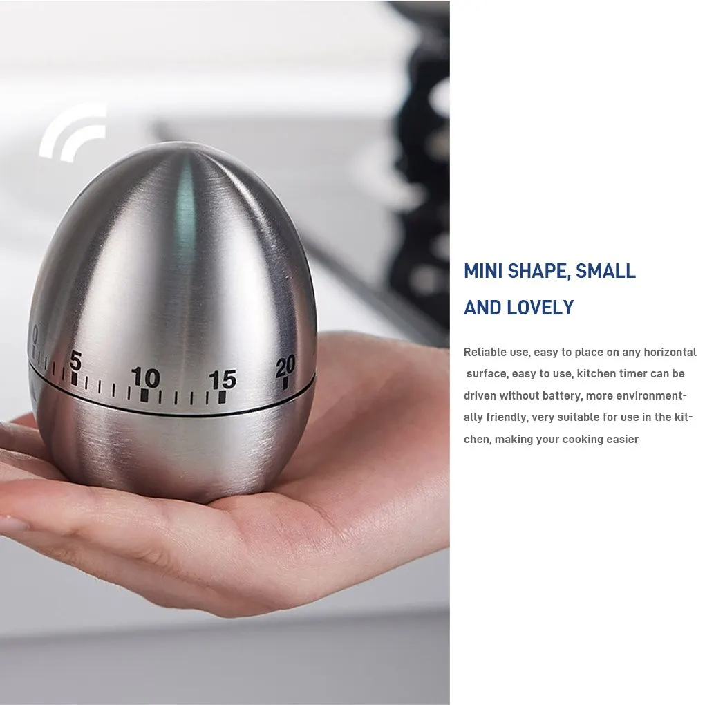 Commercial Kitchen Timer - 1 adet Yaratıcı Mutfak Mekanik Zamanlayıcı
