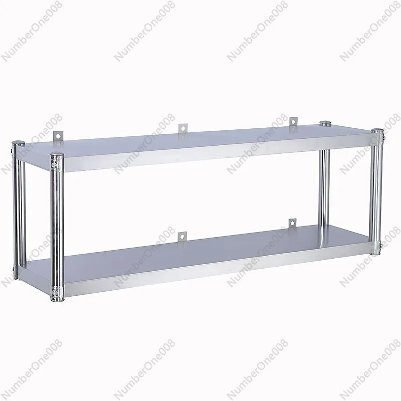 Wall Shelf Commercial Kitchen - Paslanmaz Çelik Duvar Rafı 3 Katlı,