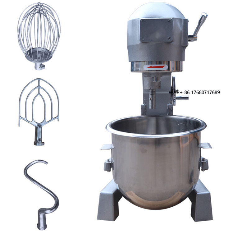 Dough Mixer Machine - Profesyonel 20L Elektrikli Standlı Gıda Karıştırıcısı