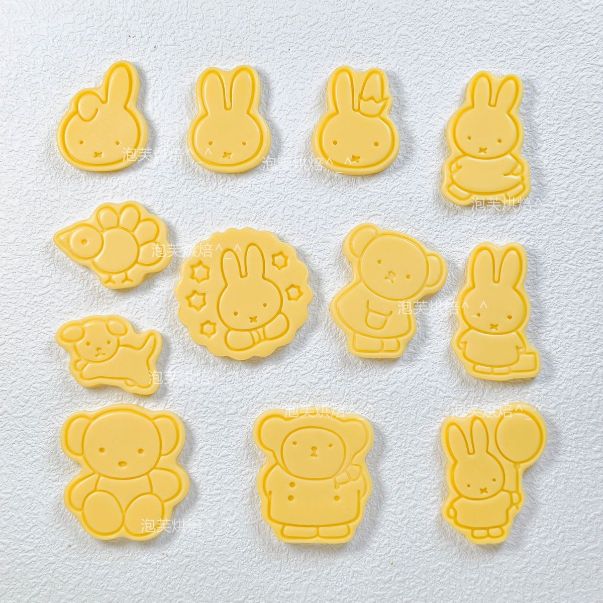 Commercial Kitchen Items - Sevimli 3D Pres Kurabiye Kalıbı Miffy