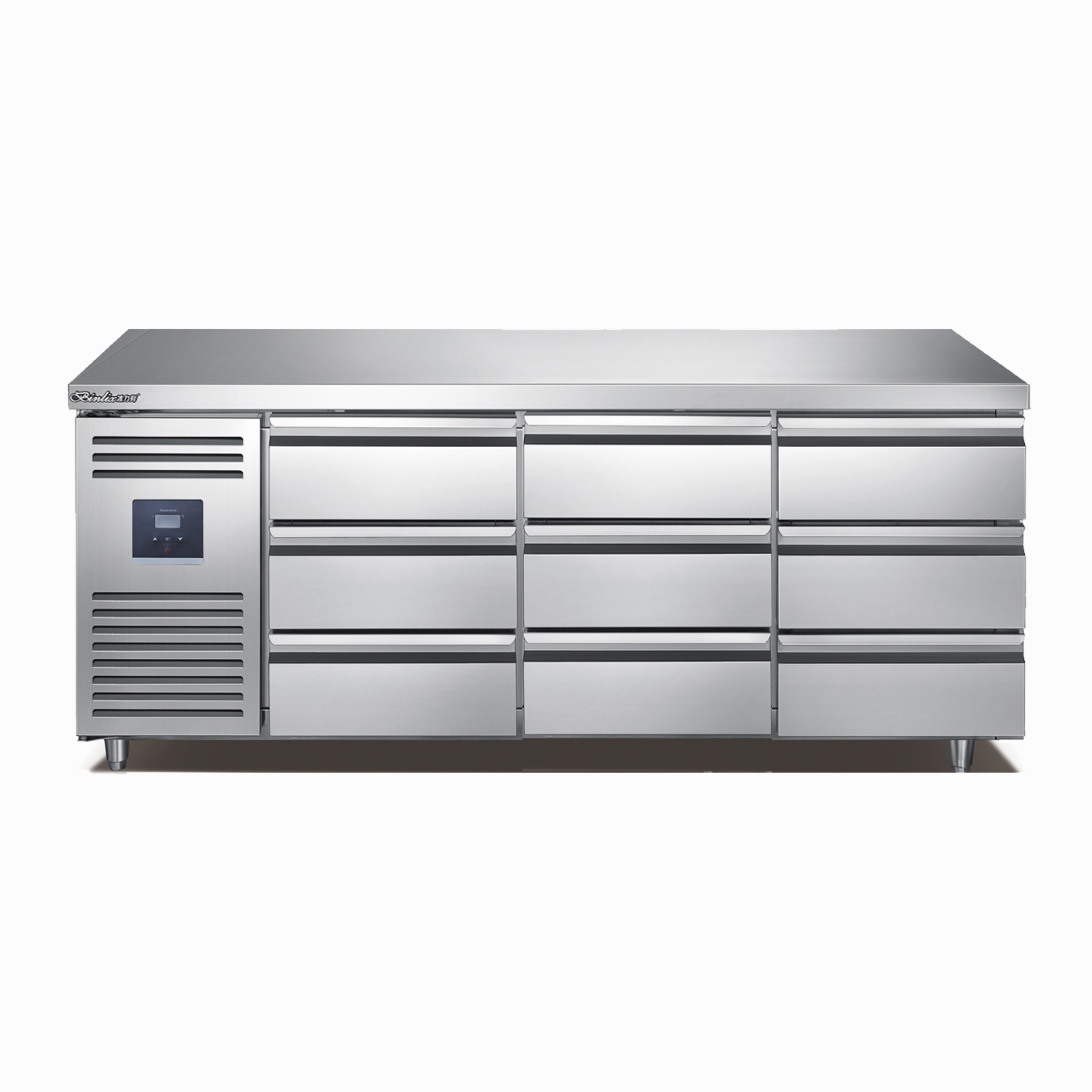 Refrigerated Display Case - Ayarlanabilir Paslanmaz Çelik Tezgah Altı Buzdolabı