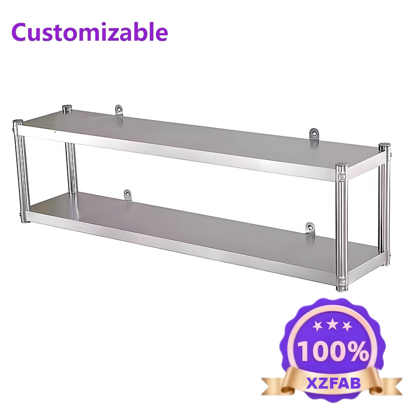 Wall Shelf Commercial Kitchen - Fabrika Çıkışı 2026 Kalınlaştırılmış Paslanmaz Çelik