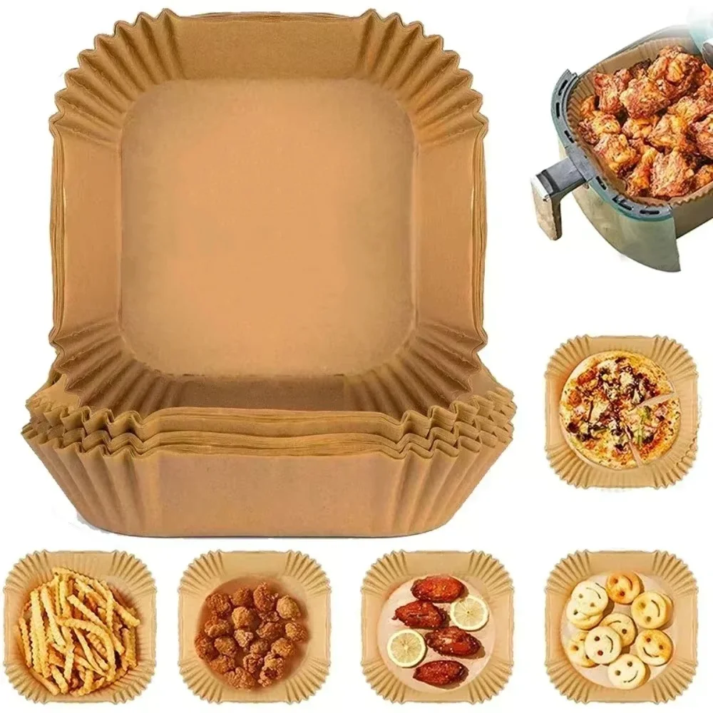 Commercial Kitchen Pans - 50/100 adet hava fritöz özel kağıt