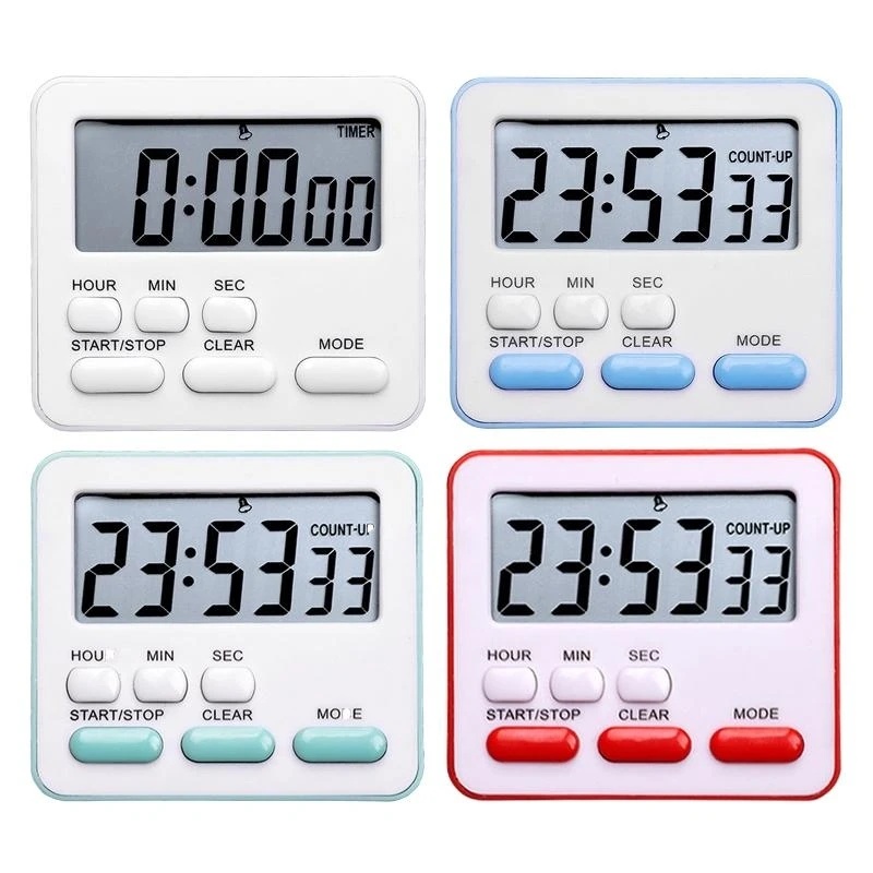 Commercial Kitchen Timer - Dijital Ekranlı Pişirme Alarm Saati Mutfak