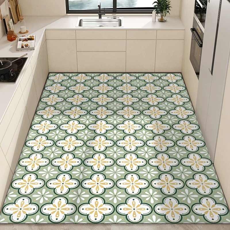 Commercial Kitchen Tile - Mutfak Halısı PVC Su Geçirmez Yağ