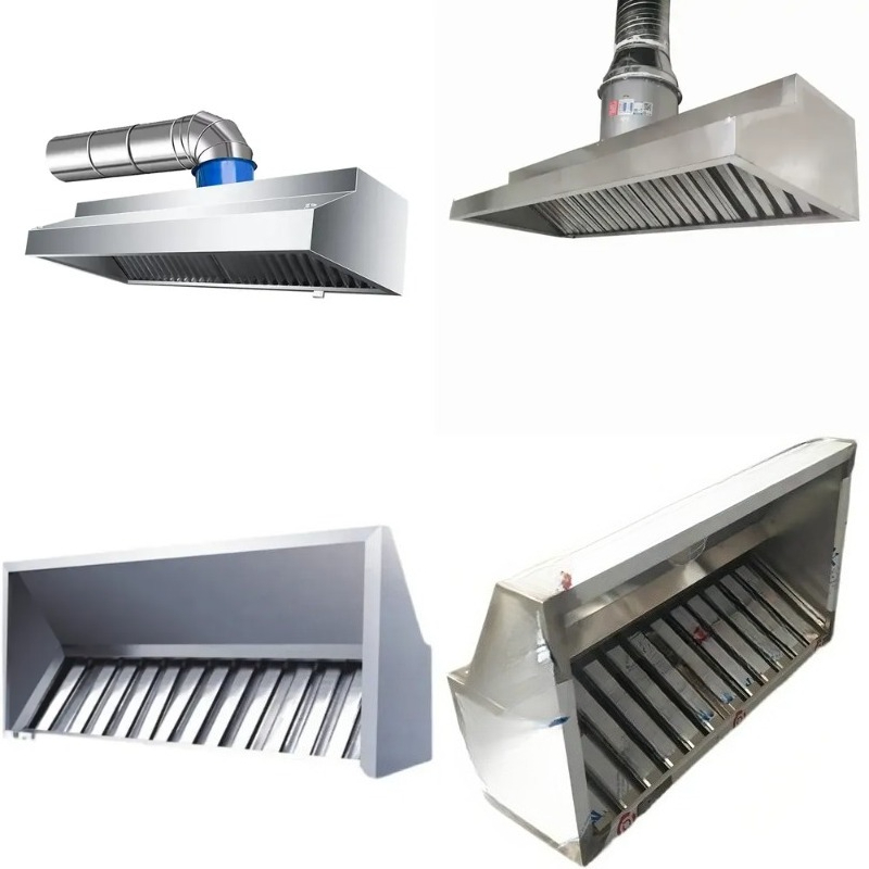 Commercial Kitchen Hoods - Kitlalong Ticari Paslanmaz Çelik Duman Çıkışlı