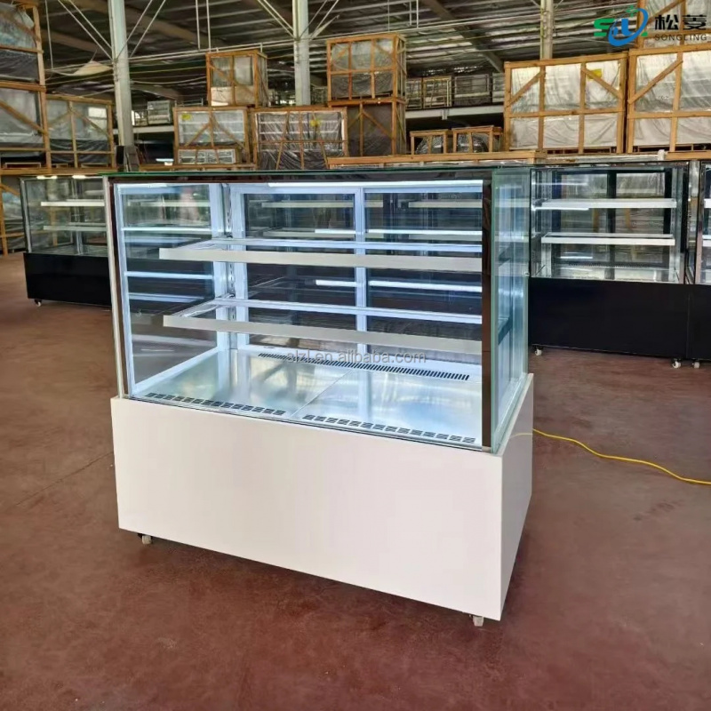 Özel Tasarım Modern Kare Camlı - Refrigerated Display Case incelemesi ve fiyatı