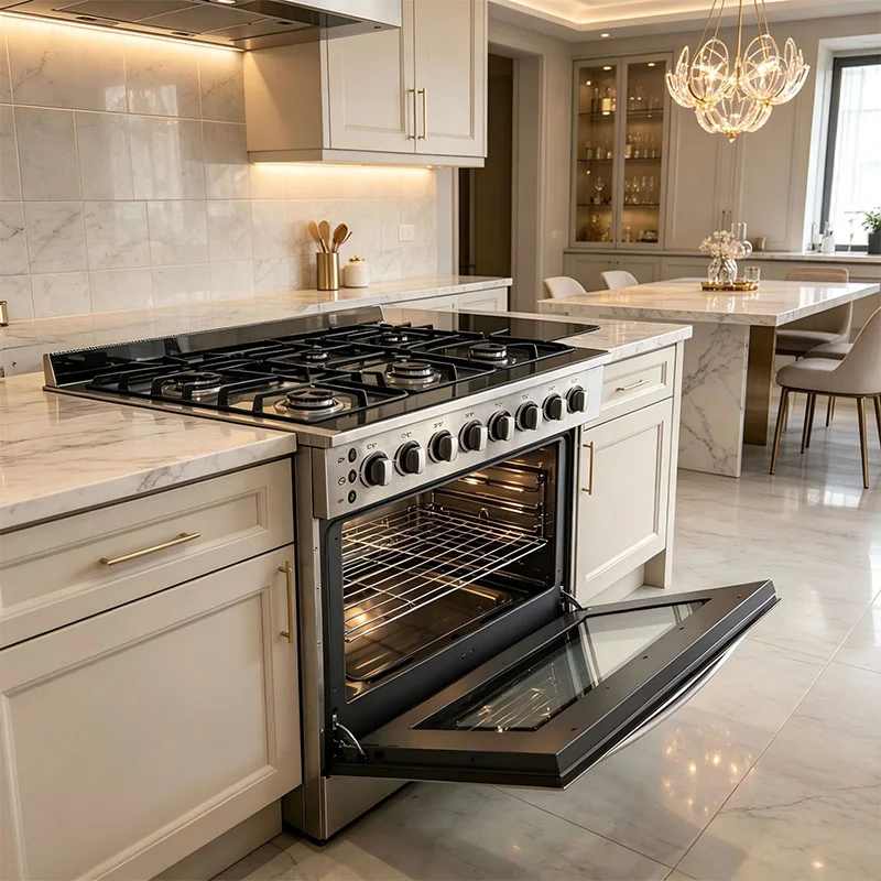 Ticari 6 Brülörlü Gazlı Ocak v - Commercial Kitchen Stove incelemesi ve fiyatı