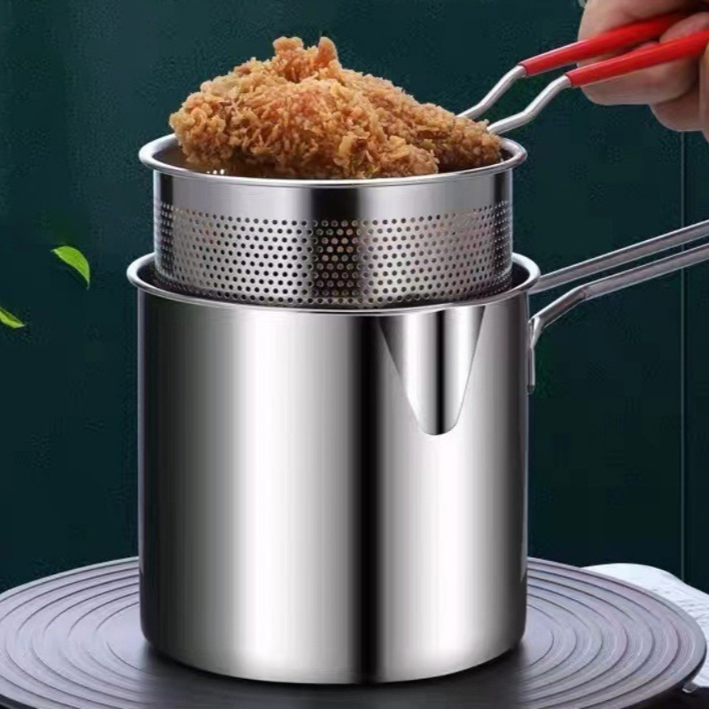 304 Paslanmaz Çelik Fritöz Kız - Commercial Kitchen Pans incelemesi ve fiyatı