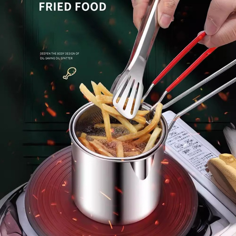 304 Paslanmaz Çelik Fritöz Kız - Commercial Kitchen Pans incelemesi ve fiyatı