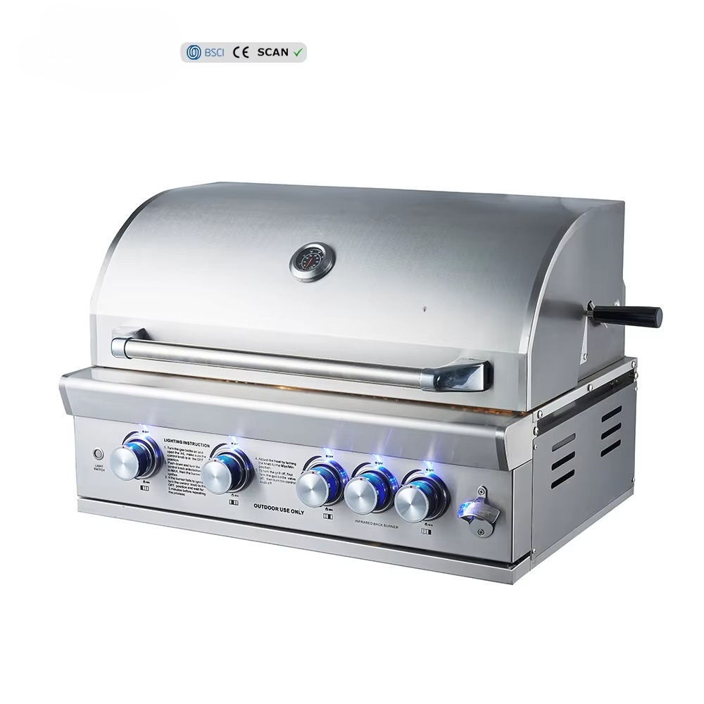 5 Brülörlü Paslanmaz Çelik Gaz - Commercial Kitchen Burner incelemesi ve fiyatı