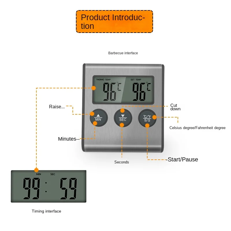Tp700 Dijital Uzaktan Kablosuz - Commercial Kitchen Timer incelemesi ve fiyatı