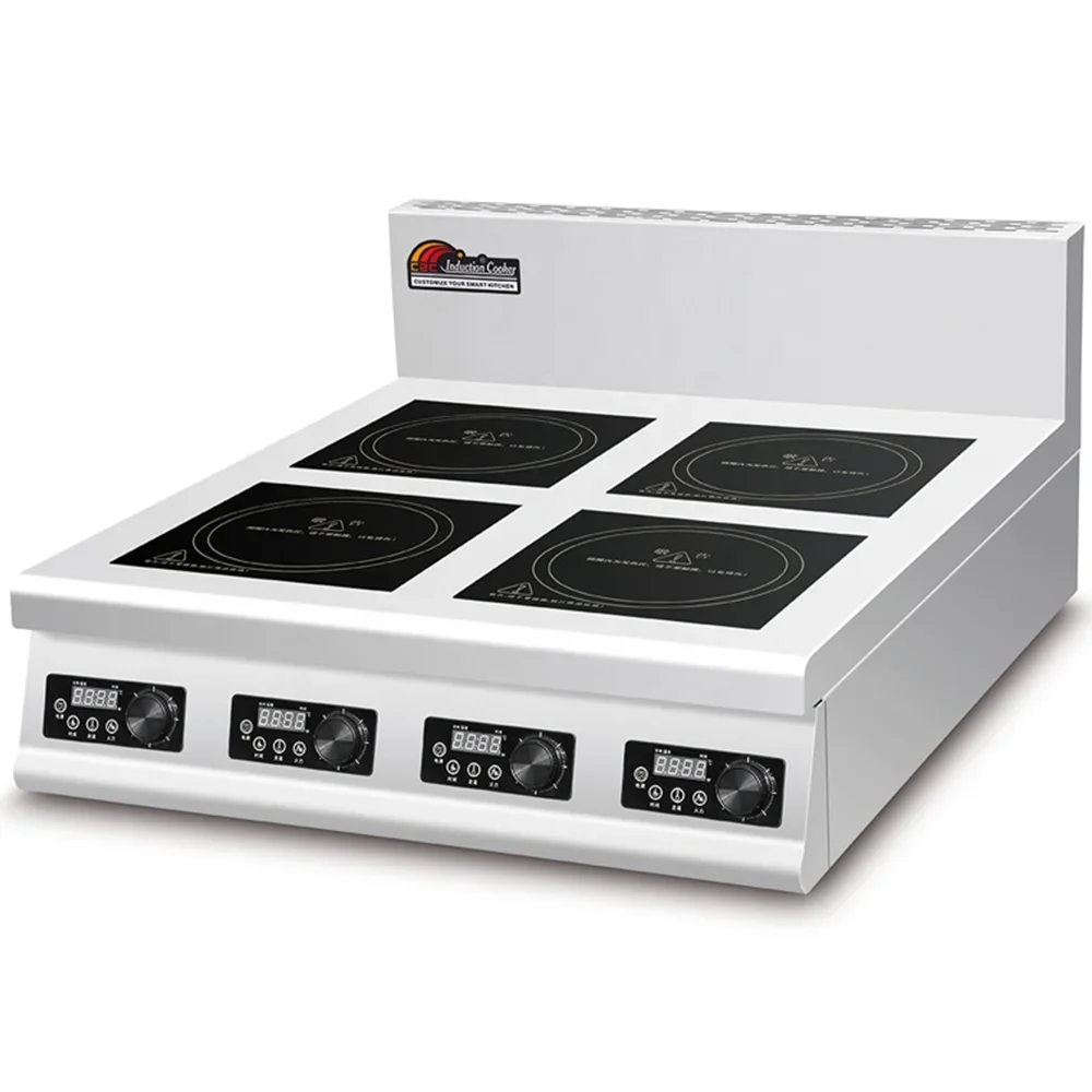 4 Gözlü Düz Endüstriyel Ticari - Commercial Kitchen Stove incelemesi ve fiyatı