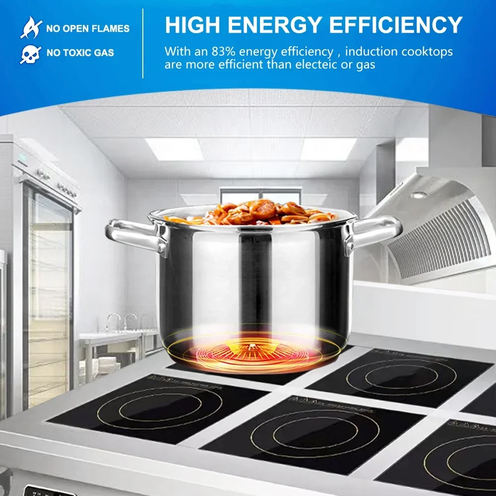 4 Gözlü Düz Endüstriyel Ticari - Commercial Kitchen Stove incelemesi ve fiyatı