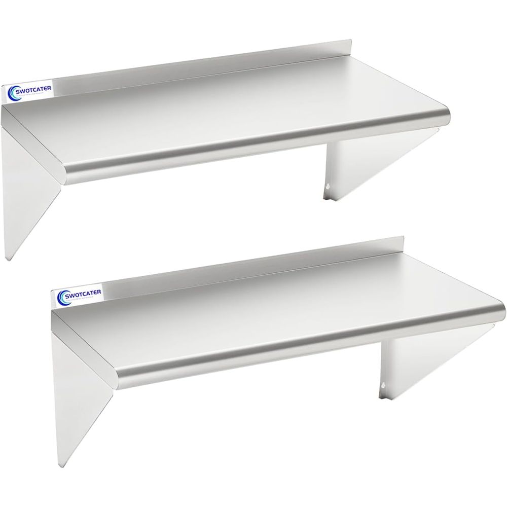 2'li Paket Paslanmaz Çelik Raf - Wall Shelf Commercial Kitchen incelemesi ve fiyatı