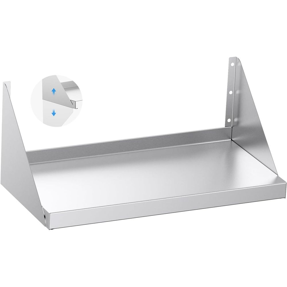 Paslanmaz Çelik Duvar Rafı 12  - Wall Shelf Commercial Kitchen incelemesi ve fiyatı