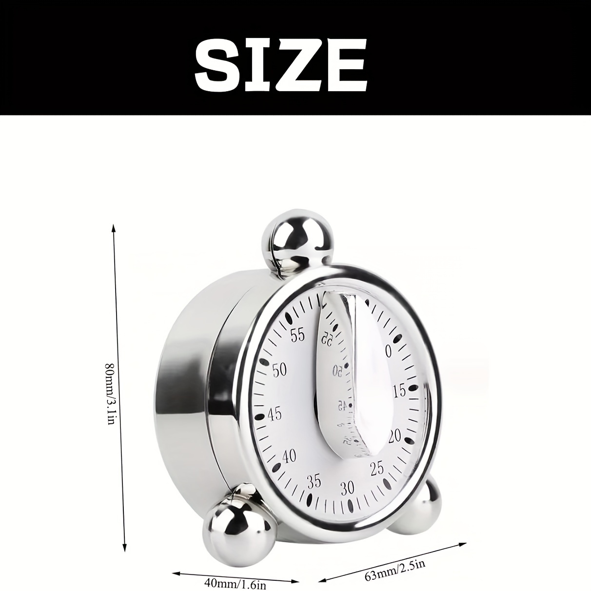 Görünür Mekanik Zamanlayıcı, 6 - Commercial Kitchen Timer incelemesi ve fiyatı